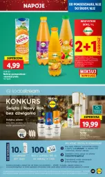 Gazetka promocyjna Lidl - GAZETKA - Gazetka - ważna od 18.12 do 18.12.2024 - strona 57 - produkty: Sok, Gra, 7up, Mirinda, Napoje, Pepsi, Mola, Syrop, Dźwig, Nektar, Hortex