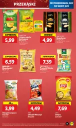 Gazetka promocyjna Lidl - GAZETKA - Gazetka - ważna od 18.12 do 18.12.2024 - strona 59 - produkty: Papryka, Chipsy, Chrupki, Pizza, Przysnacki, Lay’s