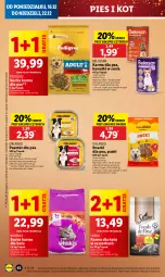 Gazetka promocyjna Lidl - GAZETKA - Gazetka - ważna od 18.12 do 18.12.2024 - strona 72 - produkty: Kurczak, Sos, Gra, Bell, Whiskas, Pasztet, Kawa, Sheba, Wołowina, Pedigree, Sucha karma