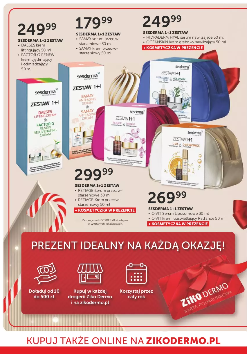 Gazetka promocyjna Ziko - Gazetka Ziko Dermo - ważna 14.11 do 27.11.2024 - strona 32 - produkty: Fa, Kosmetyczka, Rum, Ser, Serum, Sesderma