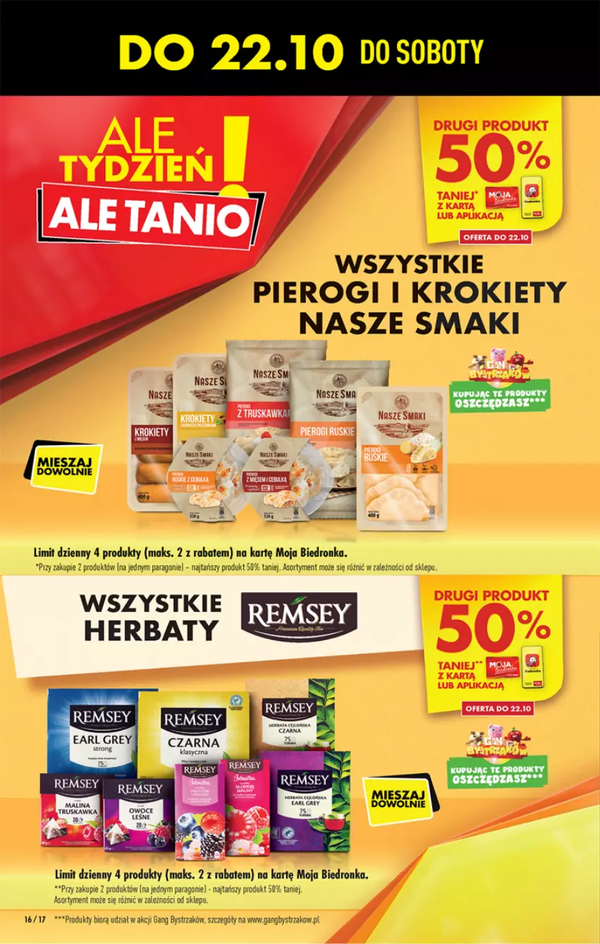 Gazetka promocyjna Biedronka - W tym tygodniu - ważna 20.10 do 26.10.2022 - strona 16 - produkty: Krokiety, Pierogi