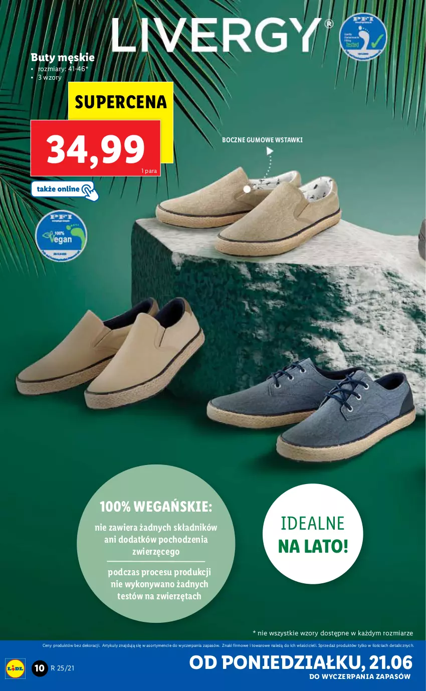 Gazetka promocyjna Lidl - GAZETKA - ważna 21.06 do 26.06.2021 - strona 10 - produkty: Buty, Zwierzęta