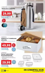 Gazetka promocyjna Lidl - GAZETKA - Gazetka - ważna od 26.06 do 26.06.2021 - strona 24 - produkty: Por, Chlebak, Termos, Pojemnik, Deska do krojenia, Chleb, Zmywarki, Kuchenki mikrofalowe, Fa