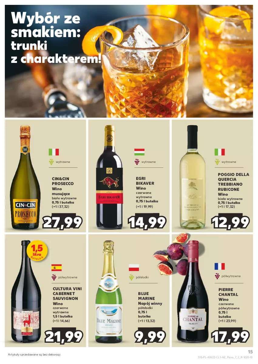 Gazetka promocyjna Kaufland - Barek Kauflandu - ważna 29.05 do 12.06.2024 - strona 15 - produkty: BIC, Cabernet Sauvignon, Dell, Mus, Napój, Prosecco, Wino, Wino białe, Wino czerwone, Wino musujące