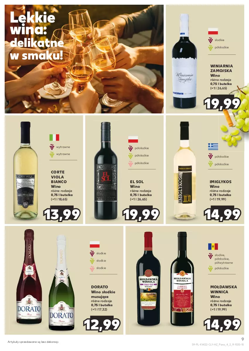 Gazetka promocyjna Kaufland - Barek Kauflandu - ważna 29.05 do 12.06.2024 - strona 9 - produkty: Mus, Winiarnia Zamojska, Wino