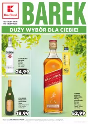 Gazetka promocyjna Kaufland - Barek Kauflandu - Gazetka - ważna od 12.06 do 12.06.2024 - strona 1 - produkty: Wino białe, Johnnie Walker, Wódka, Prosecco, Whisky, Wino