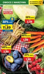 Gazetka promocyjna Lidl - GAZETKA - Gazetka - ważna od 31.08 do 31.08.2025 - strona 21 - produkty: Warzywa, Owoce