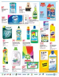 Gazetka promocyjna E Leclerc - Gazetka - ważna od 13.11 do 13.11.2021 - strona 15 - produkty: Ludwik, Domestos, Frosch, Sól, Gin, Gra, Cif, Spray do czyszczenia, Papier, Płyn do mycia podłóg, Zawieszki, Kret, Mleczko, Płyn do płukania, Ręcznik, Kolorado, Balsam do prania, Płyn do mycia, Zmywarki, Pronto, Ariel, Kapsułki do prania, Lenor, Fa