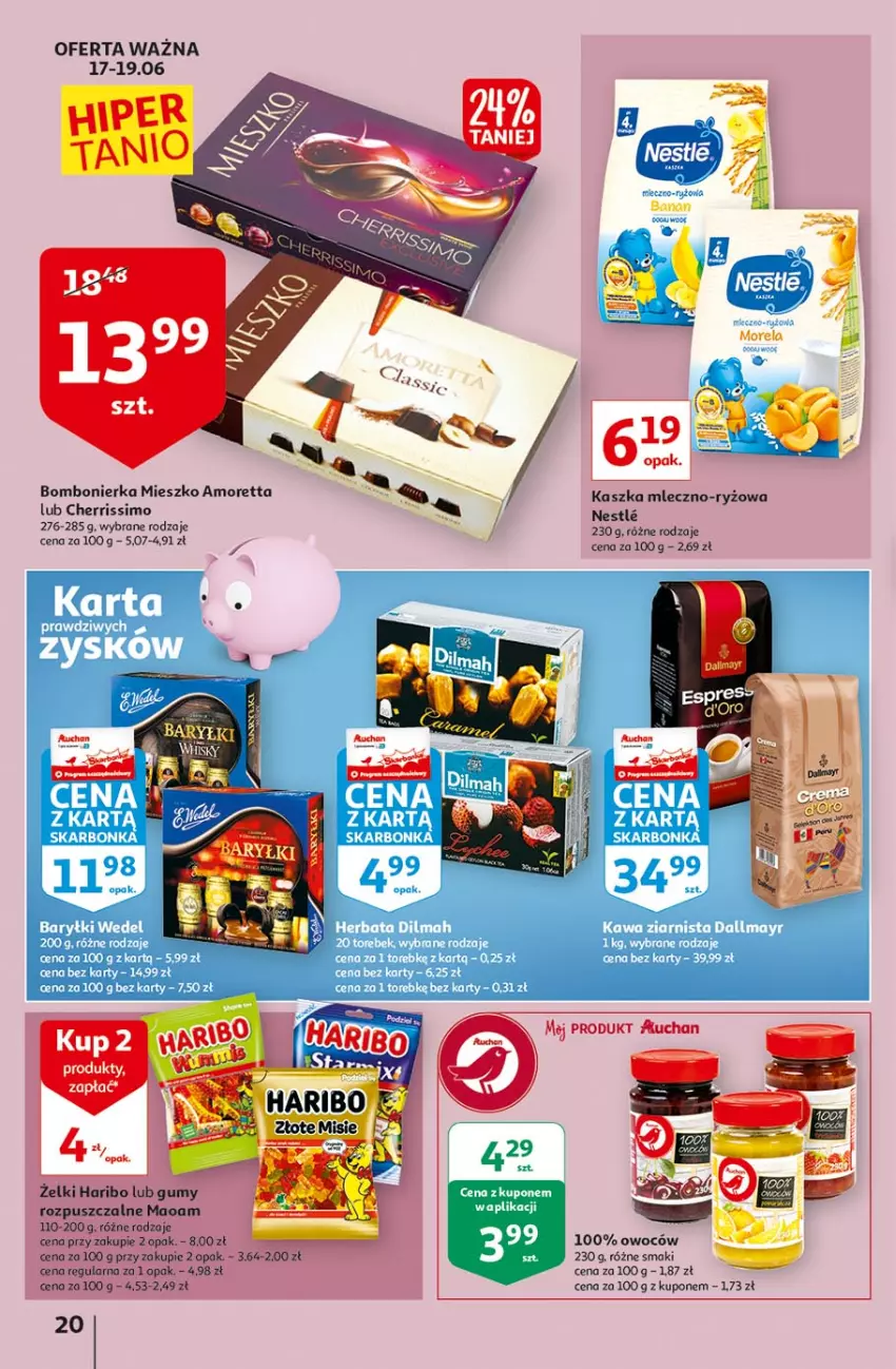 Gazetka promocyjna Auchan - Hiper Emocje Hipermarkety - ważna 17.06 do 23.06.2021 - strona 20 - produkty: Haribo, Ryż