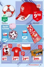 Gazetka promocyjna Auchan - Hiper Emocje Hipermarkety - Gazetka - ważna od 23.06 do 23.06.2021 - strona 25 - produkty: Noż, Czapka, Piłka nożna