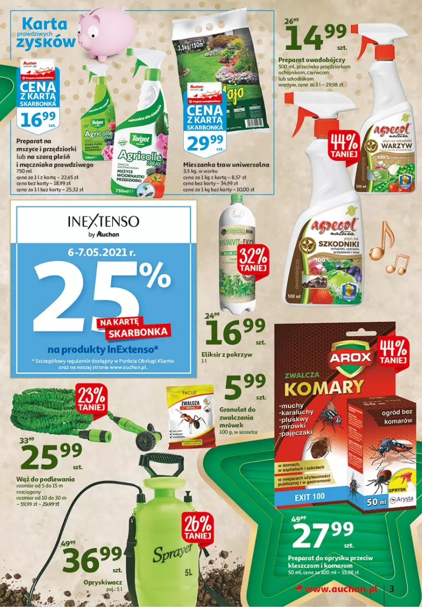 Gazetka promocyjna Auchan - 25 Urodziny – Życzymy Wszystkiego Słonecznego - ważna 06.05 do 15.05.2021 - strona 3 - produkty: Gra, Ogród