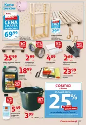 Gazetka promocyjna Auchan - 25 Urodziny – Życzymy Wszystkiego Słonecznego - Gazetka - ważna od 15.05 do 15.05.2021 - strona 17 - produkty: Folia malarska, Gra, Cień, Tran, Regał, Rękawice, Szafa, Taśma pakowa, Paleta, Wiadro, Fa