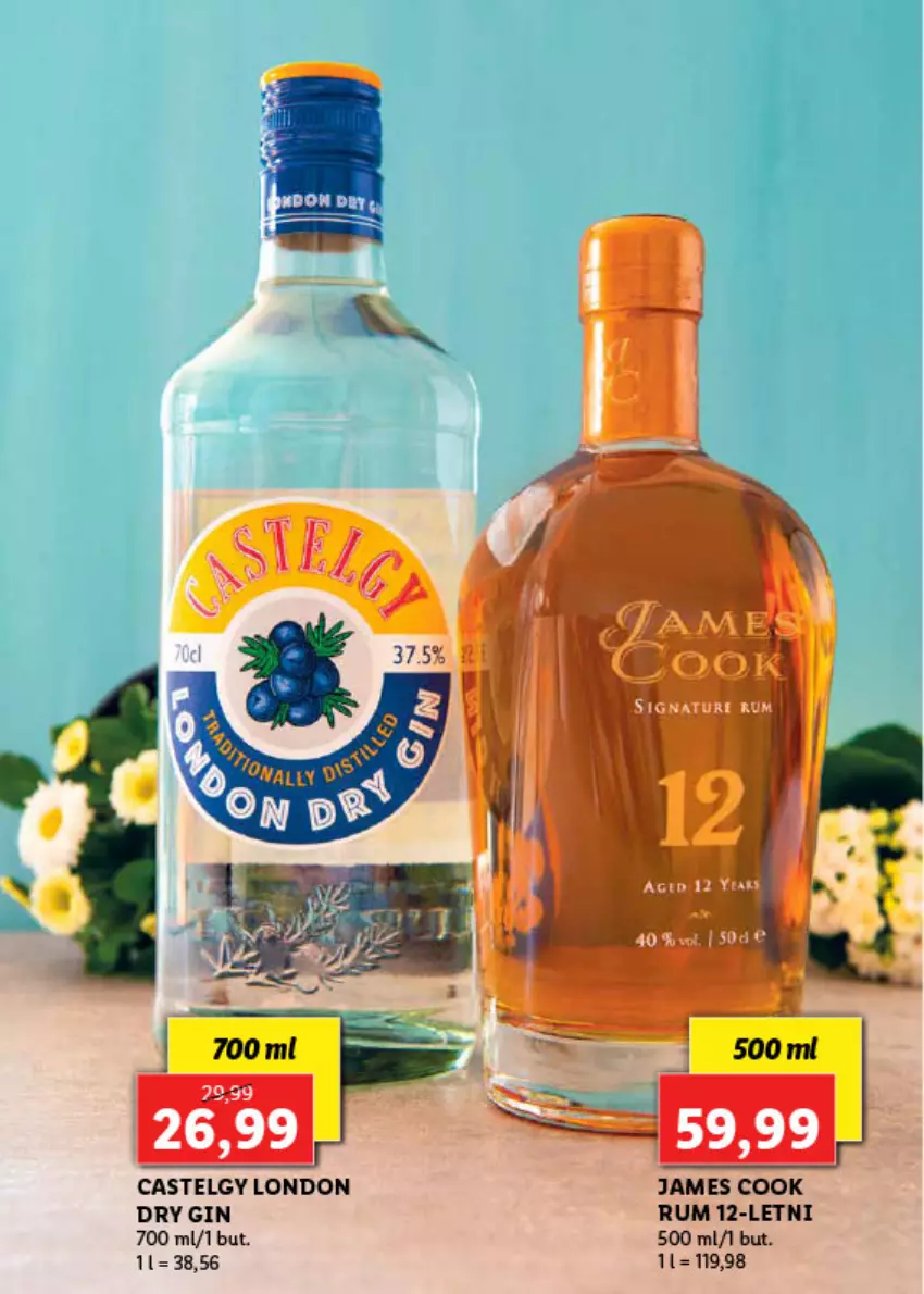 Gazetka promocyjna Lidl - Alkohole mocne - ważna 19.04 do 13.06.2021 - strona 10 - produkty: Gin, LG, Rum