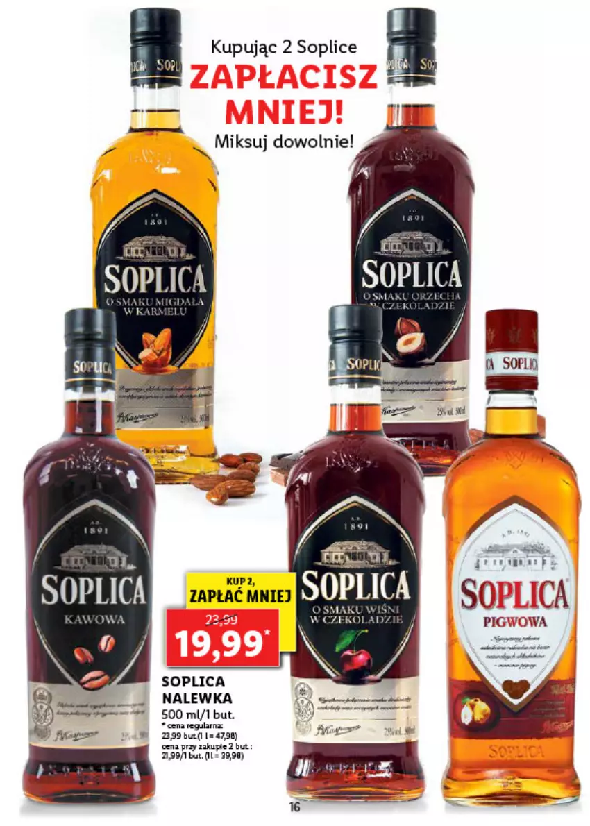 Gazetka promocyjna Lidl - Alkohole mocne - ważna 19.04 do 13.06.2021 - strona 16 - produkty: Soplica