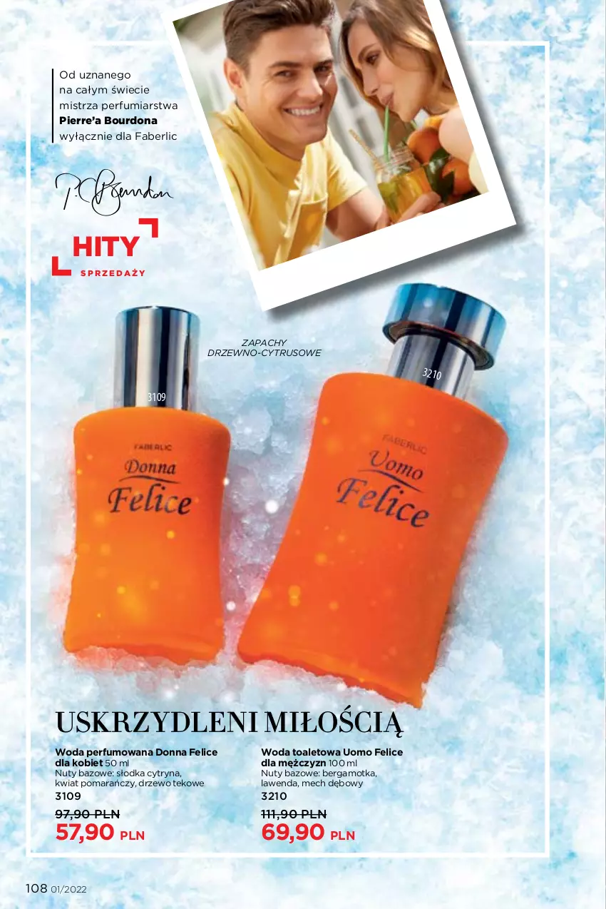 Gazetka promocyjna Faberlic - ważna 27.12.2022 do 16.01.2023 - strona 108 - produkty: Fa, Nuty, Perfum, Woda, Woda perfumowana, Woda toaletowa