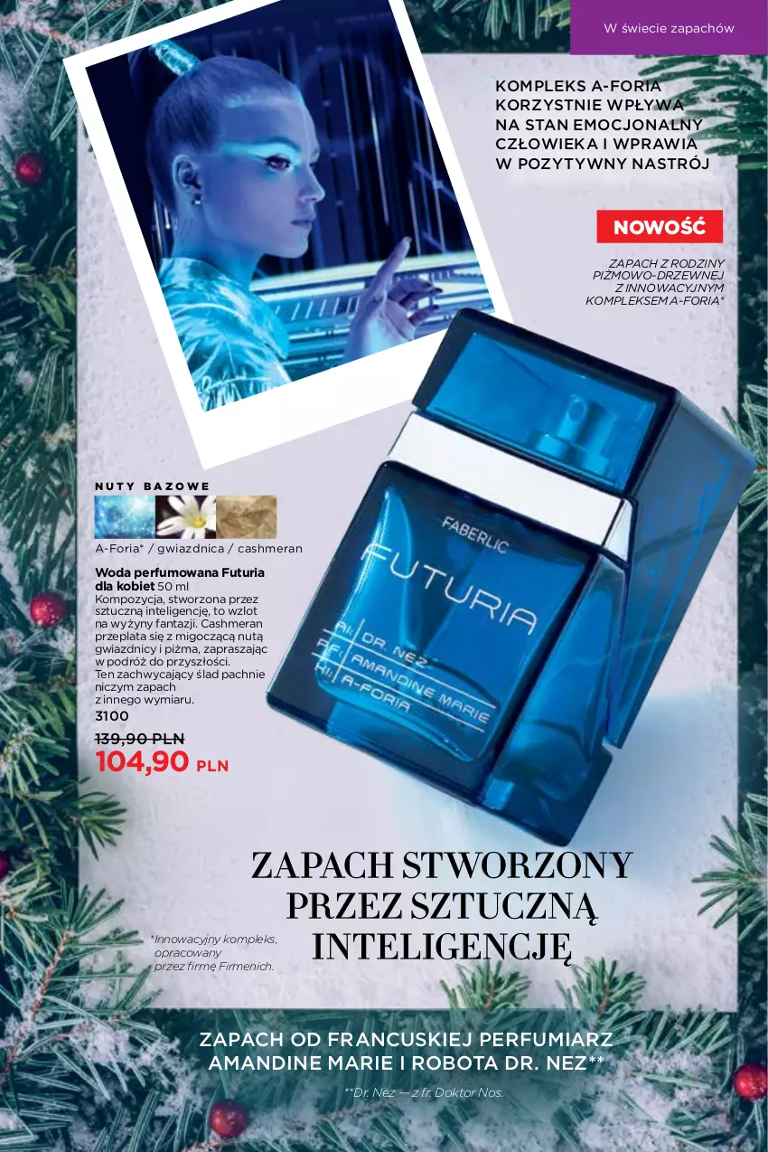 Gazetka promocyjna Faberlic - ważna 27.12.2022 do 16.01.2023 - strona 113 - produkty: Fa, Fanta, Intel, Nuty, Perfum, Robot, Woda, Woda perfumowana