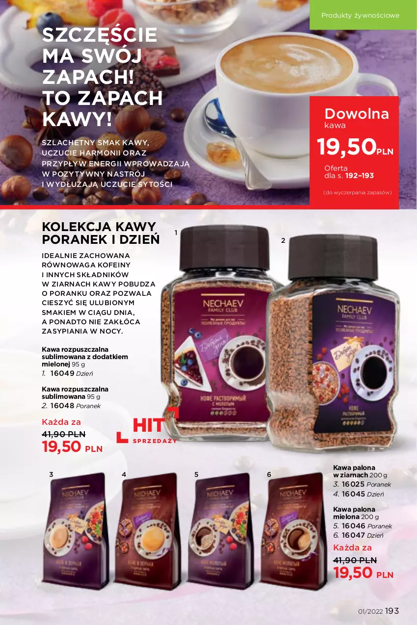 Gazetka promocyjna Faberlic - ważna 27.12.2022 do 16.01.2023 - strona 193 - produkty: Kawa, Kawa rozpuszczalna, Por, Waga