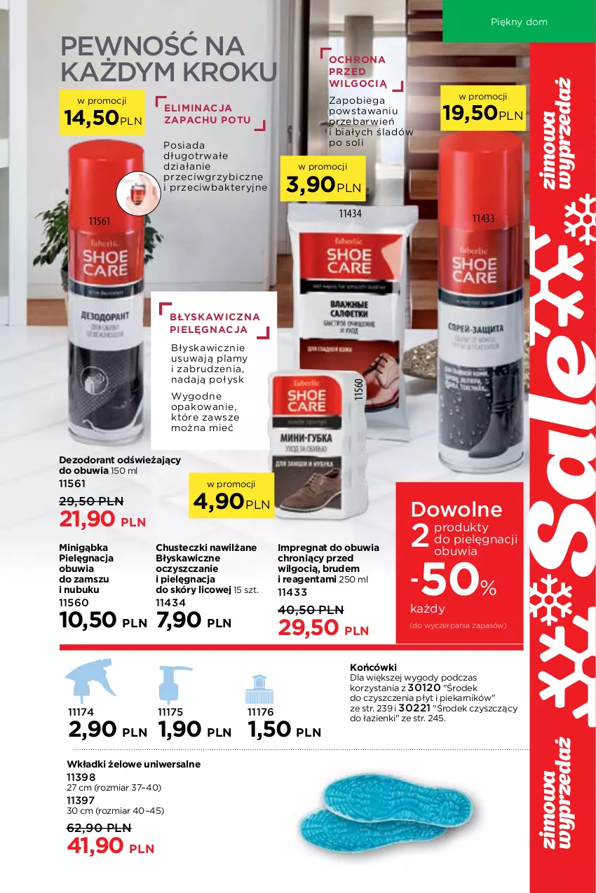 Gazetka promocyjna Faberlic - ważna 27.12.2022 do 16.01.2023 - strona 249 - produkty: BIC, Chusteczki, Dezodorant, LG, Piekarnik, Wkładki