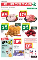 Gazetka promocyjna Spar - EuroSpar - Gazetka - ważna od 29.10 do 29.10.2025 - strona 1 - produkty: Piwo, Kurczak, Ziemniaki, Znicz, Jabłka