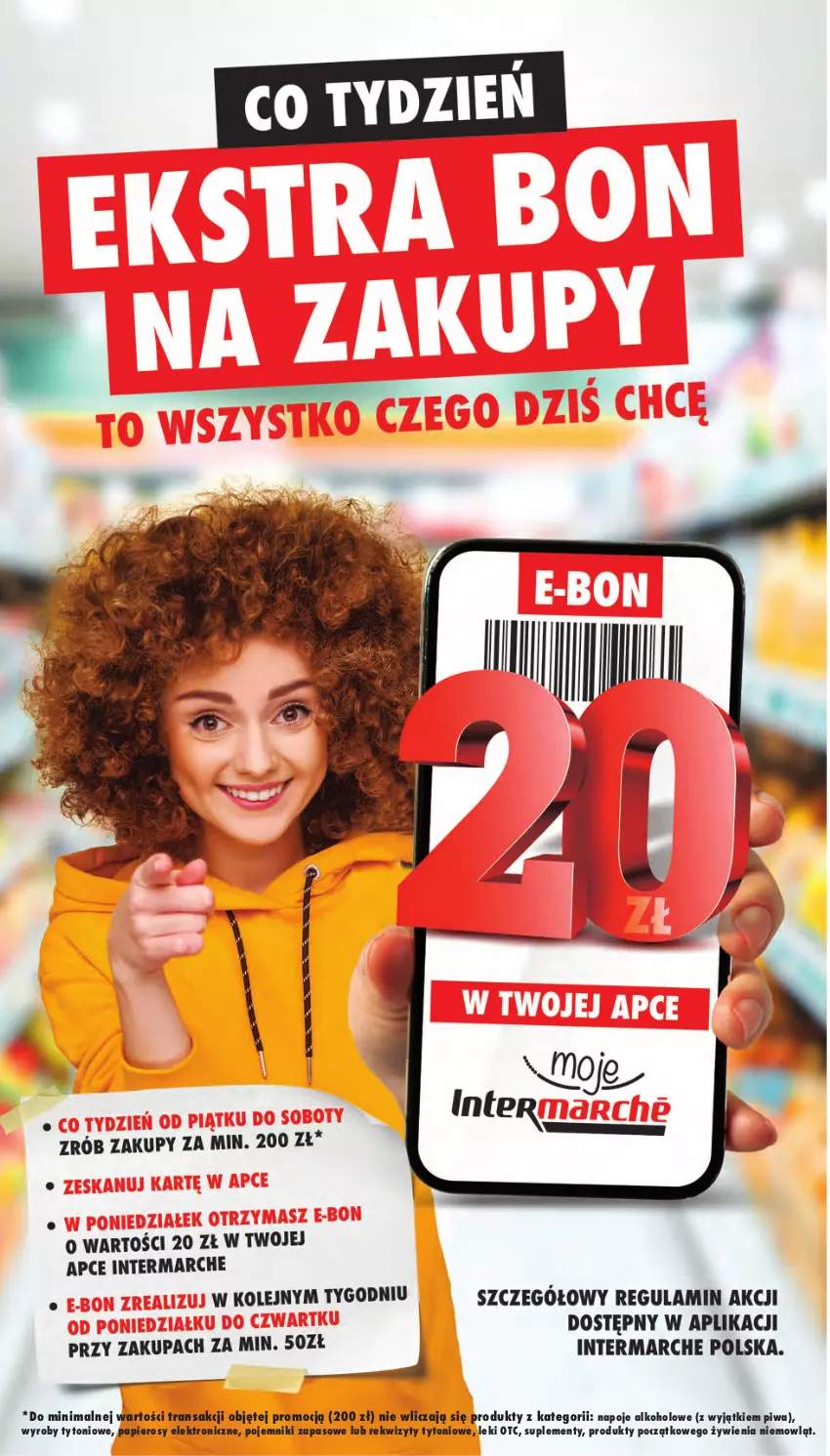 Gazetka promocyjna Intermarche - Gazetka Intermarche - ważna 15.01 do 21.01.2026 - strona 14 - produkty: Napoje, Papier, Piwa, Pojemnik, Tran