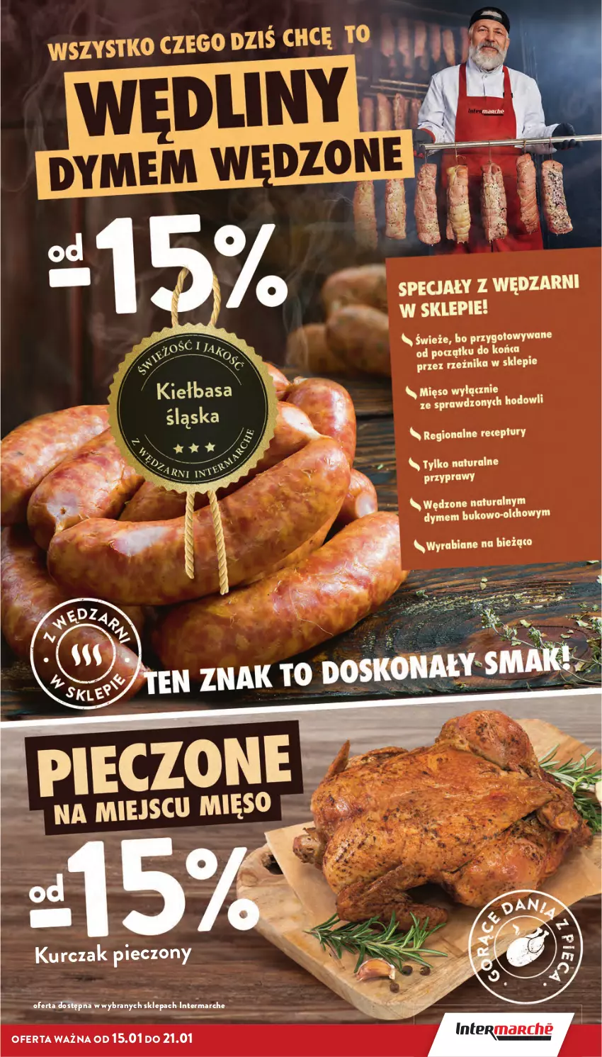 Gazetka promocyjna Intermarche - Gazetka Intermarche - ważna 15.01 do 21.01.2026 - strona 21 - produkty: Kurczak, Piec