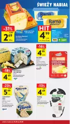 Gazetka promocyjna Intermarche - Gazetka Intermarche - Gazetka - ważna od 21.01 do 21.01.2026 - strona 24 - produkty: Ser, Twaróg, Rama, Brie, Camembert, Lazur
