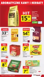 Gazetka promocyjna Intermarche - Gazetka Intermarche - Gazetka - ważna od 21.01 do 21.01.2026 - strona 33 - produkty: Gra, Inka, Kawa zbożowa, Kawa ziarnista, Kawa mielona, Kawa, Lipton, Mocca Fix Gold, Woseba, Herbata, Fa