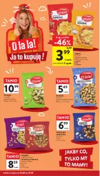 Gazetka promocyjna Intermarche - Gazetka Intermarche - Gazetka - ważna od 21.01 do 21.01.2026 - strona 38 - produkty: Pistacje, Orzeszki, Migdały, Mieszanka studencka, Chipsy