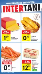 Gazetka promocyjna Intermarche - Gazetka Intermarche - Gazetka - ważna od 21.01 do 21.01.2026 - strona 44 - produkty: Ser, Bagietka, Półbagietka, Gouda, Masło