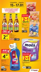 Gazetka promocyjna Intermarche - Gazetka Intermarche - Gazetka - ważna od 21.01 do 21.01.2026 - strona 5 - produkty: Piwa, Piwo, Pur, Gra, Papier, Kasztelan, Chipsy, Ręcznik, Mola