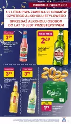 Gazetka promocyjna Aldi - Katalog spożywczy - Gazetka - ważna od 31.12 do 31.12.2021 - strona 23 - produkty: Piwa, Piwo, Por, Gra, Inka, Somersby, Tera, Perła, Carlsberg, Piña Colada, Napój