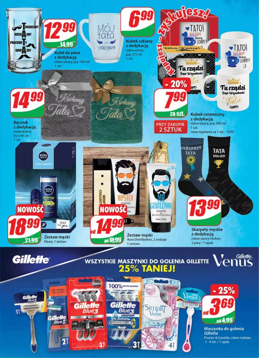 Gazetka promocyjna Dino - Gazetka - ważna 16.06 do 22.06.2021 - strona 17 - produkty: Gillette, Maszynka, Maszynka do golenia, Nivea, Szynka, Venus