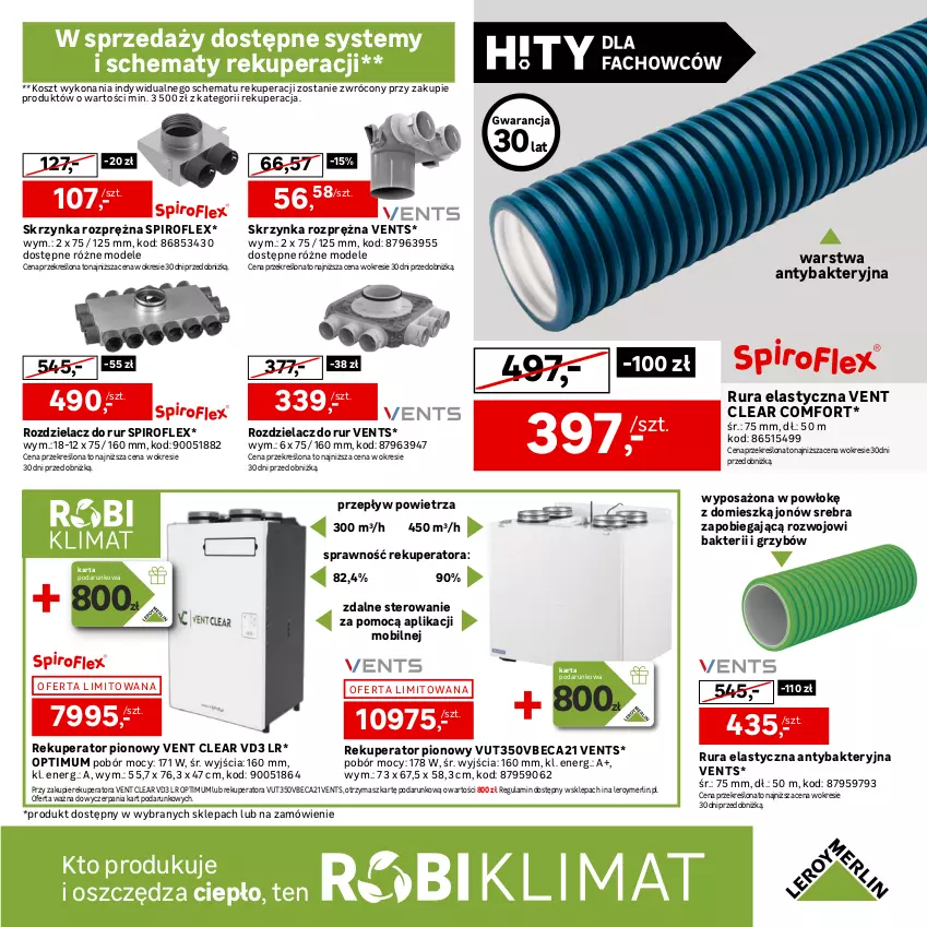 Gazetka promocyjna Leroy Merlin - Gazetka Leroy Merlin - ważna 06.03 do 25.04.2024 - strona 19 - produkty: Fa, Kosz, Listwa, Mobil, Ogrzewanie, Rura, Ser, Szafka, Termos