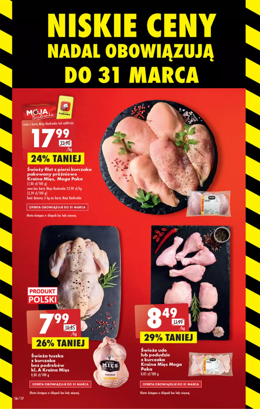 Gazetka promocyjna Biedronka - Gazetka - Biedronka.pl - ważna 06.03 do 11.03.2023 - strona 16 - produkty: Dron, Filet z piersi kurczaka, Kurczak, LG, Podudzie z kurczaka