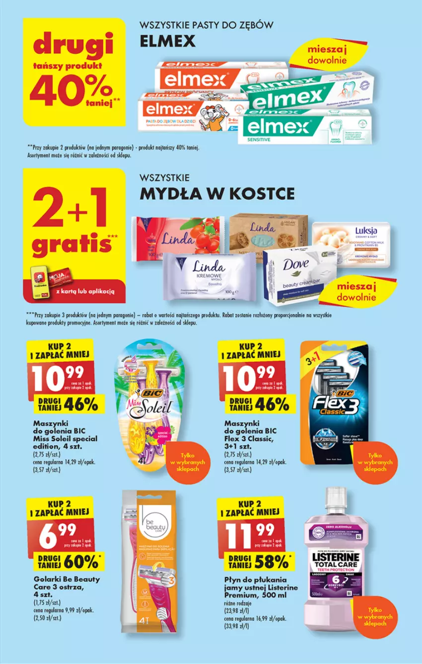 Gazetka promocyjna Biedronka - Gazetka - Biedronka.pl - ważna 06.03 do 11.03.2023 - strona 43 - produkty: Be Be, BIC, Elmex, Listerine, Luksja, Por