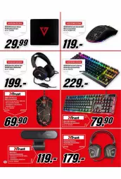 Gazetka promocyjna Media Markt - Gazetka Media Markt - Gazetka - ważna od 30.11 do 30.11.2021 - strona 14 - produkty: Rust, Klawiatura, Podkładka, Mysz, Podkładka pod mysz, Podkład