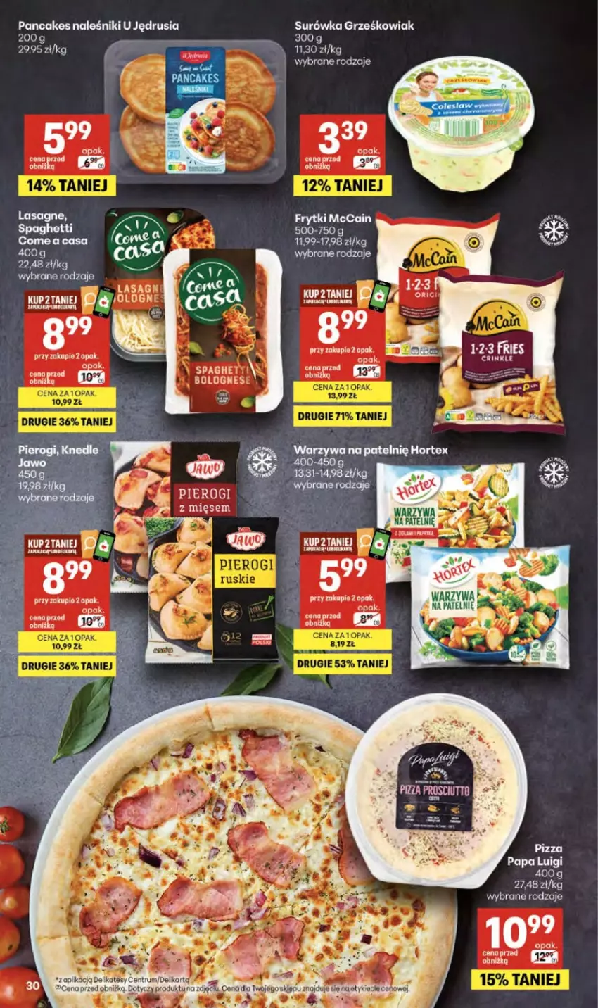 Gazetka promocyjna Delikatesy Centrum - Franczyza DC22 Czwartek - ważna 28.05 do 10.06.2026 - strona 30 - produkty: Naleśniki, Pierogi, Pur, Rum, Warzywa