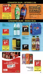 Gazetka promocyjna Delikatesy Centrum - Franczyza DC22 Czwartek - Gazetka - ważna od 10.06 do 10.06.2026 - strona 39 - produkty: 7up, Napój energetyczny, Mirinda, Coca-Cola, Pepsi, Fanta, Woda mineralna, Woda, Sprite, Napój, Fa