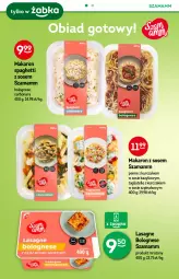 Gazetka promocyjna Żabka - Gazetka - ważna od 09.11 do 09.11.2021 - strona 34 - produkty: Kurczak, Makaron, Sos, Makaron z sosem, Penne, Tagliatelle, Spaghetti, Lasagne bolognese, Bazyl, Lasagne, Szpinak