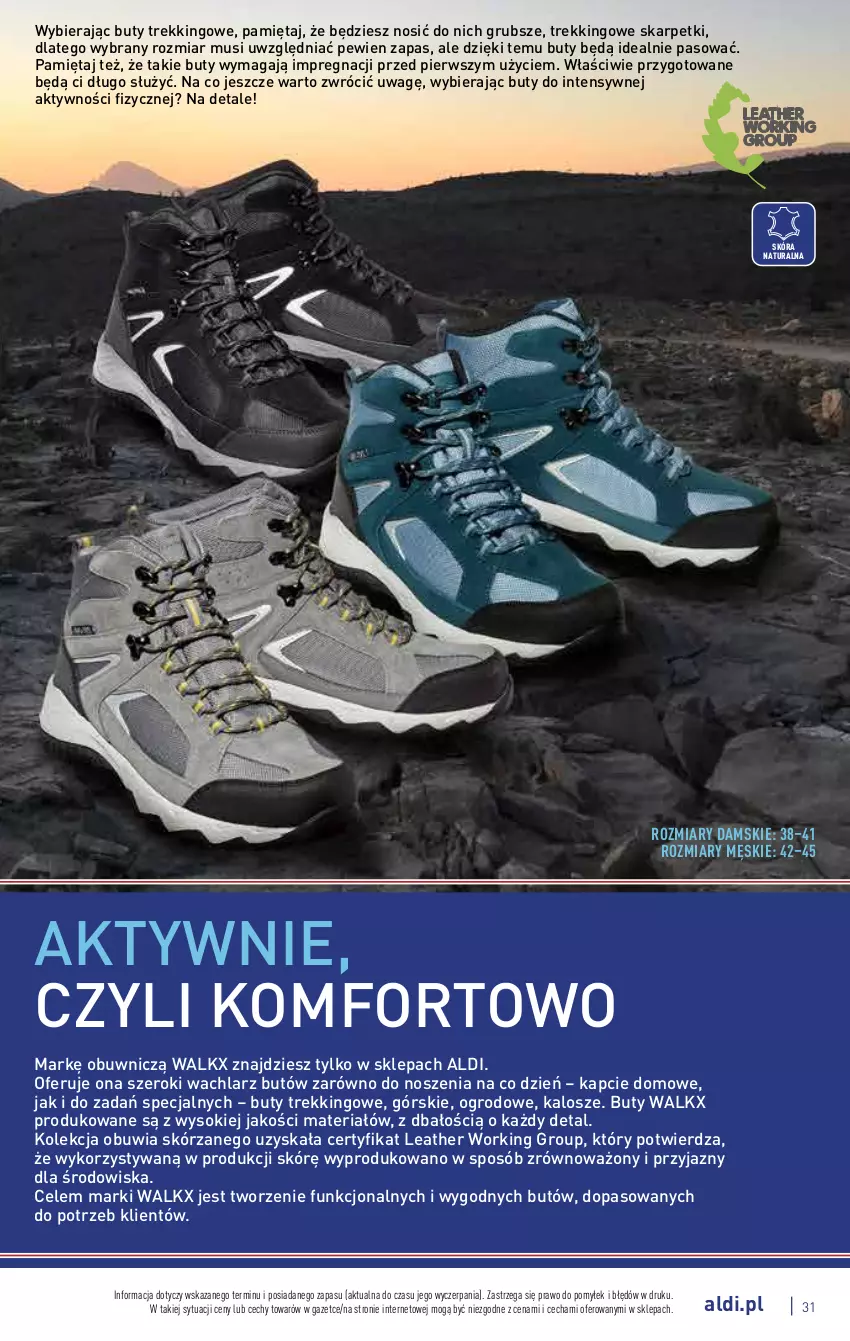 Gazetka promocyjna Aldi - Pełny katalog - ważna 30.01 do 04.02.2023 - strona 31 - produkty: Buty, Kapcie, Karp, Mięta, Mus, Skarpetki, Sok