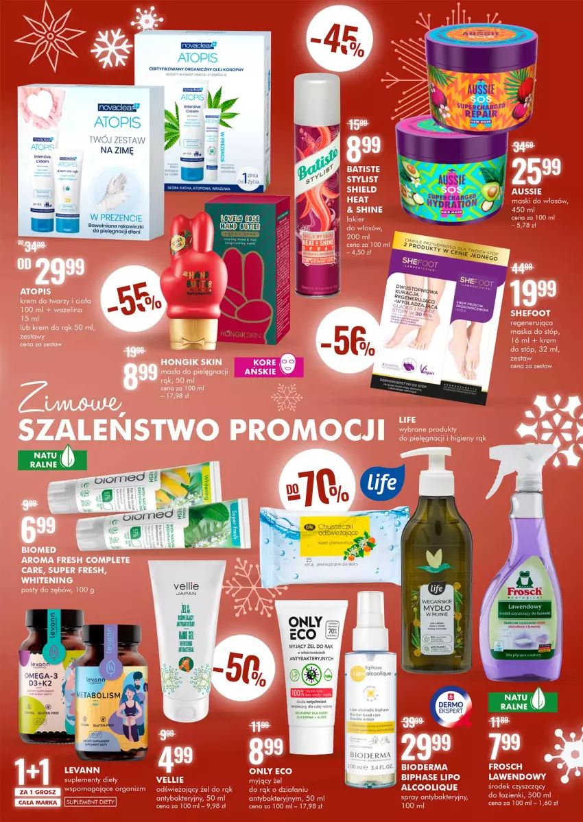 Gazetka promocyjna Super Pharm - Gazetka - ważna 11.01 do 25.01.2022 - strona 5 - produkty: Bioderma, Fa, HP, Olej, Top