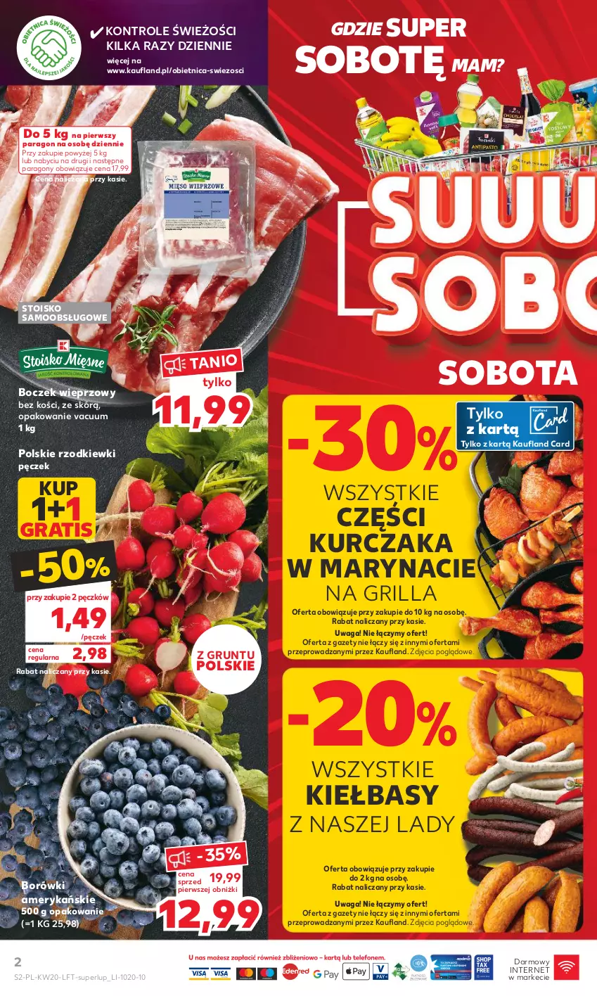 Gazetka promocyjna Kaufland - Gazetka tygodnia - ważna 18.05 do 24.05.2023 - strona 2 - produkty: Boczek, Boczek wieprzowy, Gra, Grill, Grunt, Kurczak, Waga