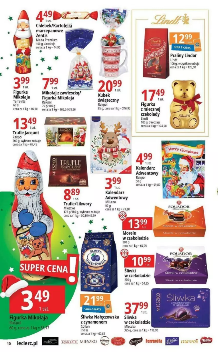 Gazetka promocyjna E Leclerc - ważna 21.11 do 02.12.2023 - strona 2 - produkty: Chleb, Fa, Kalendarz, Kalendarz adwentowy, Kartofelki marcepanowe, Lindor, Lindt, Praliny