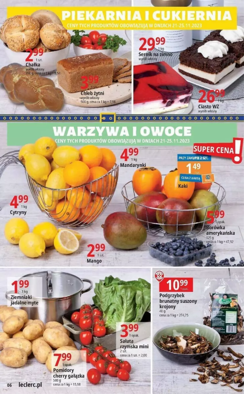 Gazetka promocyjna E Leclerc - ważna 21.11 do 02.12.2023 - strona 29 - produkty: LG, Pomidory, Sałat, Ziemniaki