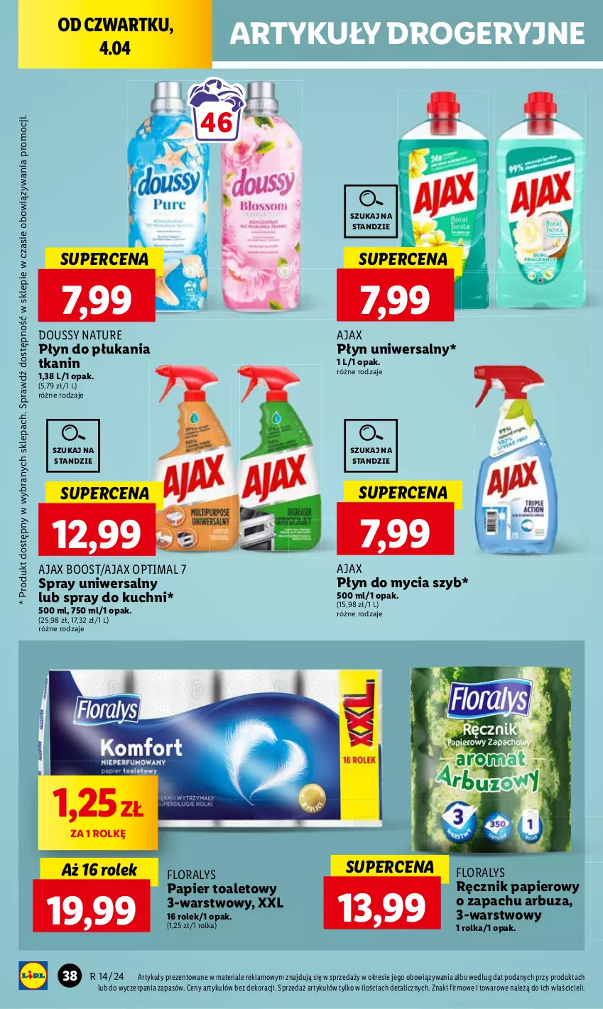 Gazetka promocyjna Lidl - GAZETKA - ważna 04.04 do 06.04.2024 - strona 46 - produkty: Flora, Papier