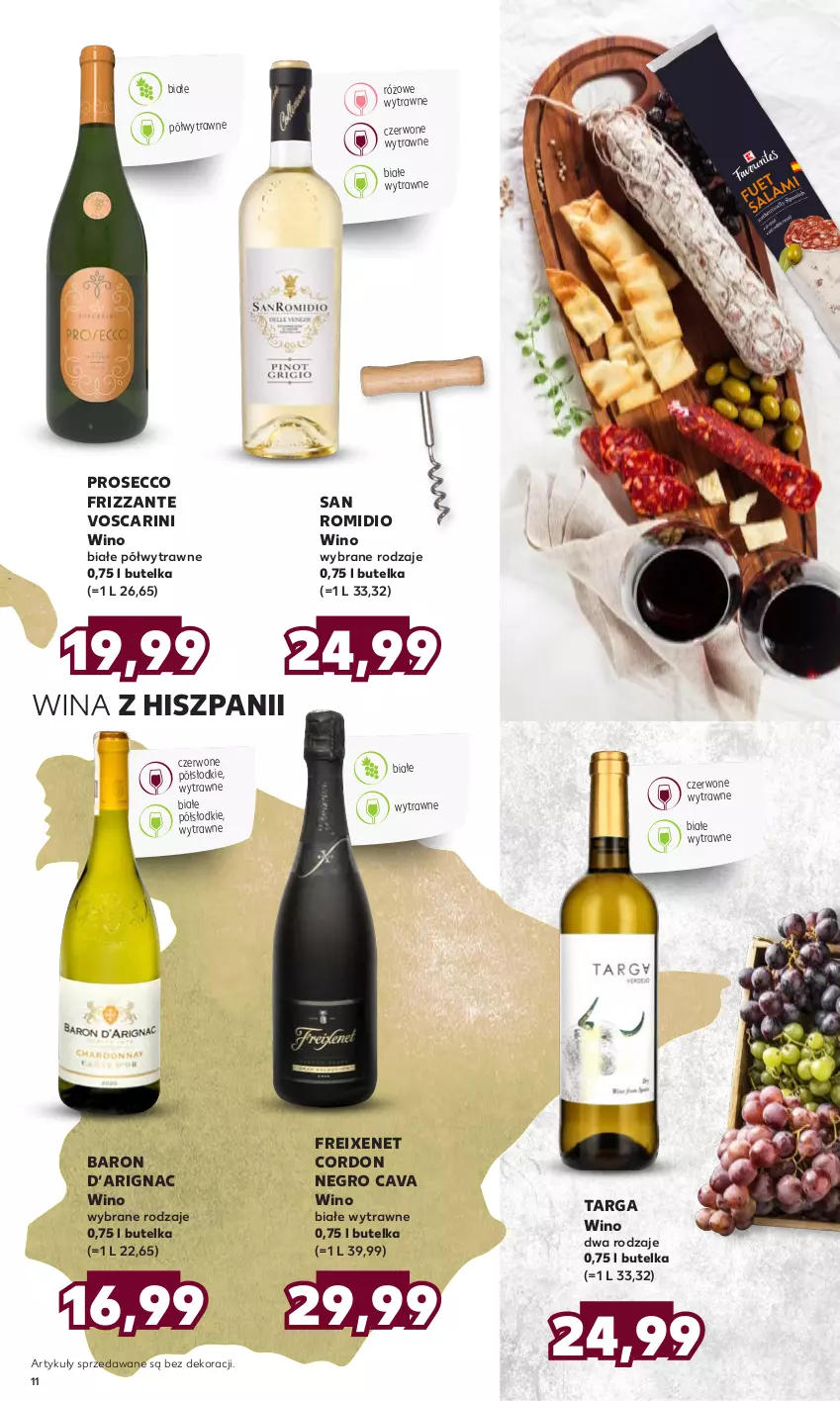 Gazetka promocyjna Kaufland - Barek Kauflandu - ważna 10.08 do 23.08.2023 - strona 11 - produkty: Prosecco, Wino, Wino białe