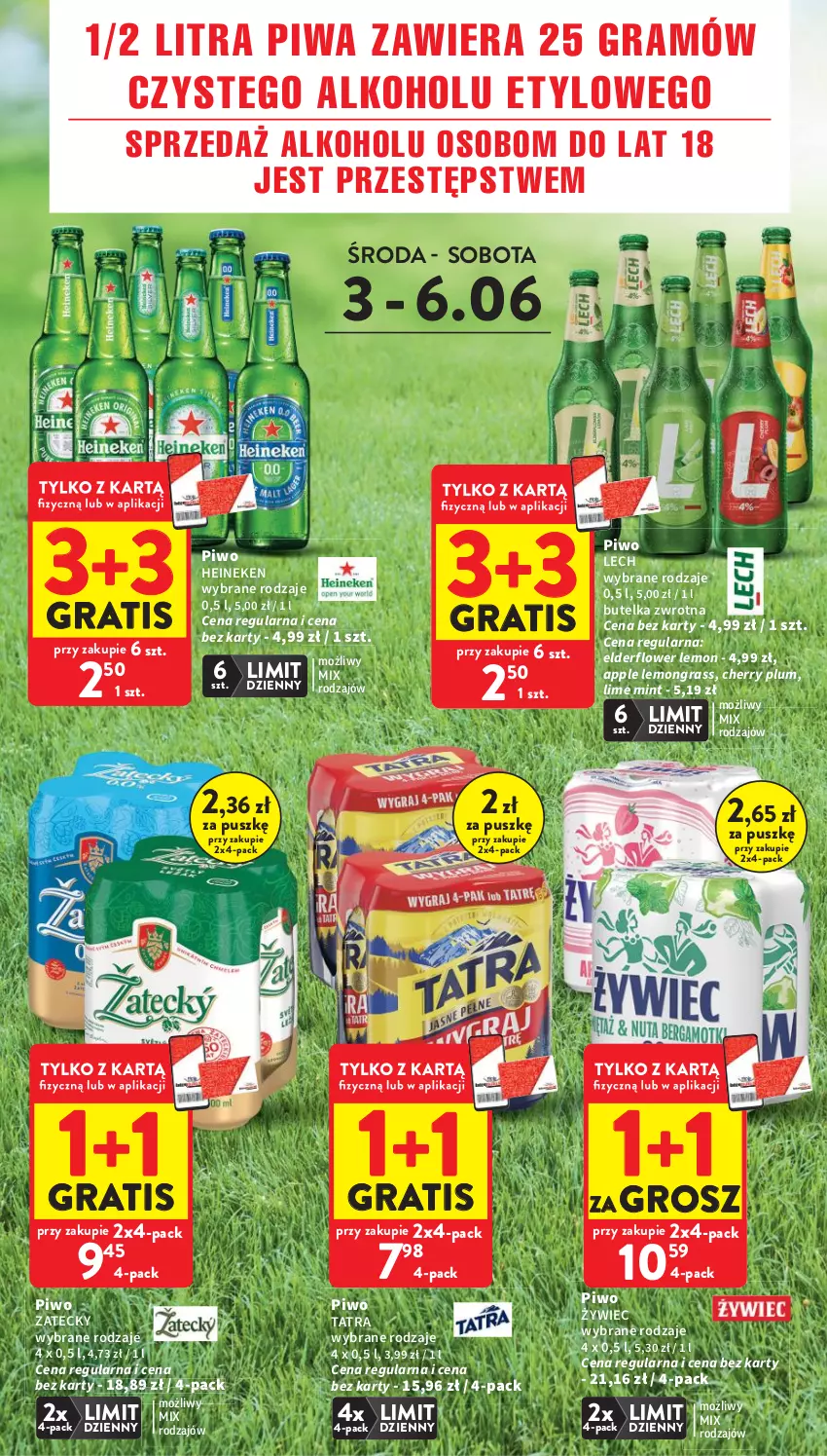 Gazetka promocyjna Intermarche - Gazetka Intermarche - ważna 03.06 do 10.06.2026 - strona 2 - produkty: Gra, Heineken, Piwa, Piwo, Tatra
