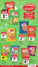 Gazetka promocyjna Intermarche - Gazetka Intermarche - Gazetka - ważna od 10.06 do 10.06.2026 - strona 21 - produkty: Pistacje, Orzeszki, Migdały, Chipsy, Orzeszki ziemne, Krakersy