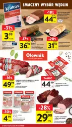 Gazetka promocyjna Intermarche - Gazetka Intermarche - Gazetka - ważna od 10.06 do 10.06.2026 - strona 24 - produkty: Piec, Krakus, Por, Salami, Szynka, Sport, Rolada, Kiełbasa, Olewnik
