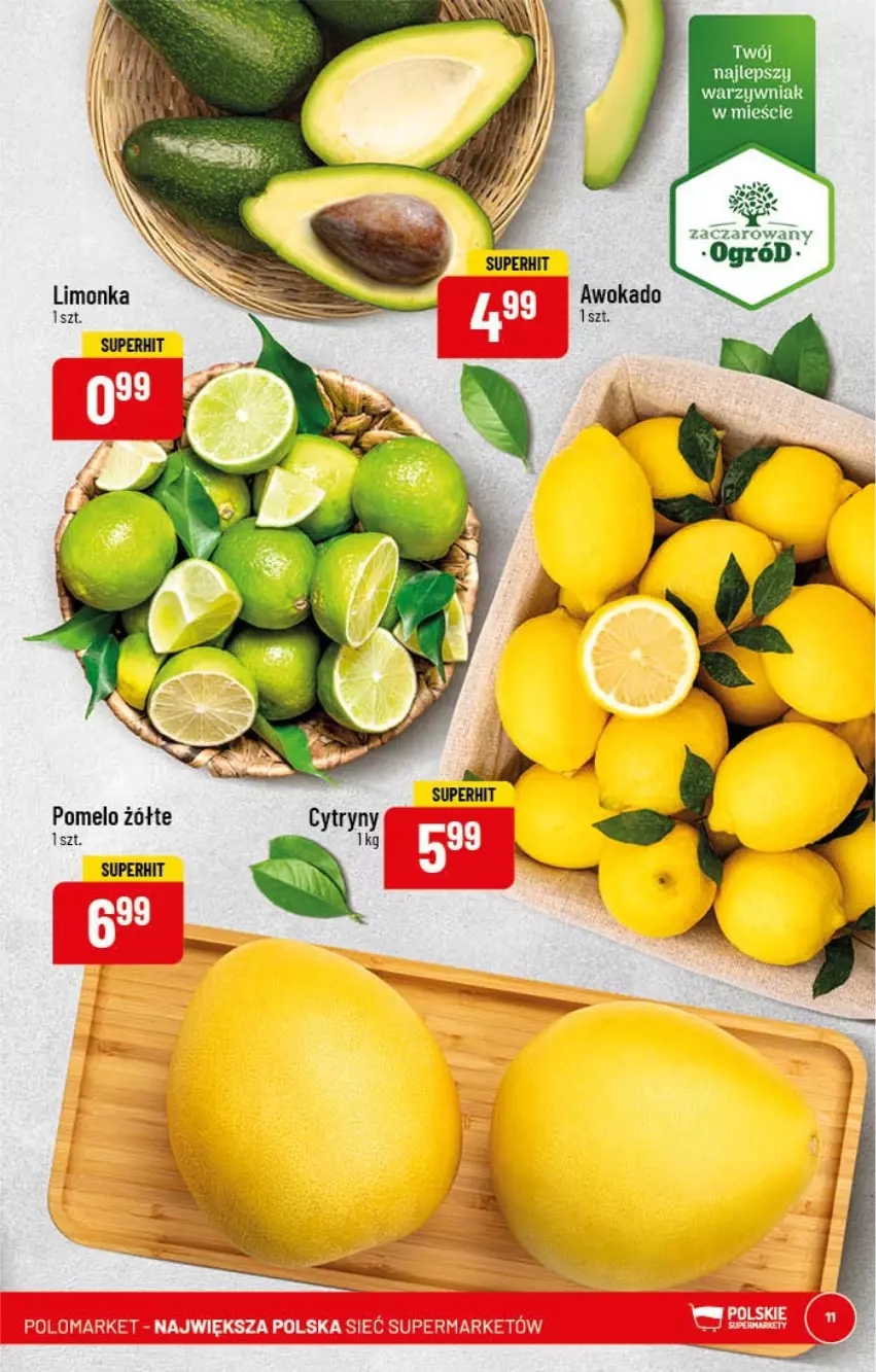 Gazetka promocyjna PoloMarket - Gazetka pomocyjna - ważna 08.02 do 14.02.2023 - strona 11 - produkty: Limonka, Pomelo